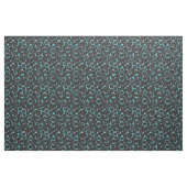 Schwarze Flaute-Monster Stoff (Fat Quarter (45,7 x 55,9 cm))
