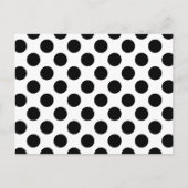 Schwarze Flecken Postkarte (Vorderseite)