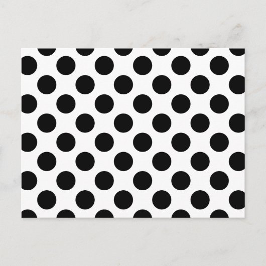 Schwarze Flecken Postkarte (Vorderseite)