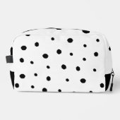 Schwarze Flecken. Waschbeutel (Vorderseite)