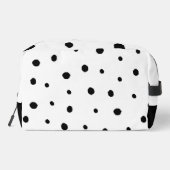 Schwarze Flecken. Waschbeutel (Rückseite)