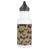 Schwarze Fledermäuse Edelstahlflasche (Rechts)