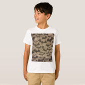 Schwarze Fledermäuse T-Shirt (Vorne ganz)