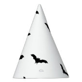 Schwarze Fledermäuse und Niedliches Halloween-Part Partyhütchen (Rechts)