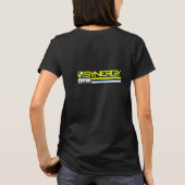 Schwarze Fleece T-Shirt (Rückseite)