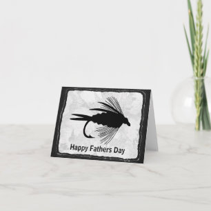 Schwarze Fliegenfischer Karte