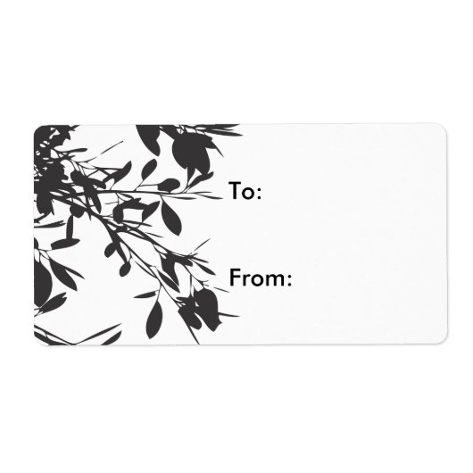 Schwarze Floral (Vorne)