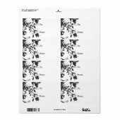 Schwarze Floral (Vorne)