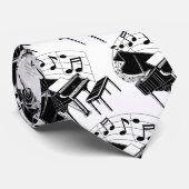 Schwarze flüssige Anmerkungen des Flügels-w/Black Krawatte (Gerollt)