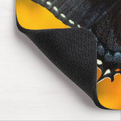 Schwarze Form des Östlichen Tigers Mousepad (Ecke)