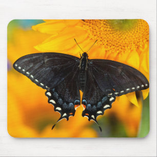 Schwarze Form des Östlichen Tigers Mousepad