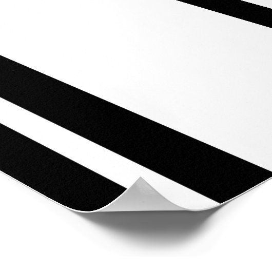 Schwarze Formen auf weißem MCM Abstrakte Kunst aus Poster (Ecke)