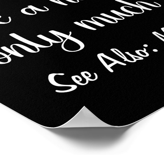 Schwarze Frau Anwältin Funny Definition Anwälte Poster (Ecke)