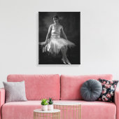 Schwarze Frau der 30er Jahre Leinwanddruck (Insitu (Wohnzimmer))