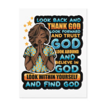 Schwarze Frau Gebet Kriegerin zu Gott beten