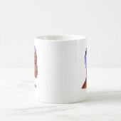 Schwarze Frau Kaffeetasse (Mittel)