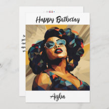 Schwarze Frau: Kubistische Kunst