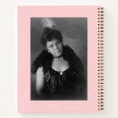 Schwarze Frau mit Schlange Notizblock (Rückseite)