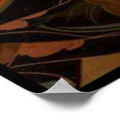 Schwarze Frau Poster (Ecke)