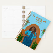 Schwarze Frau, sie glaubte, sie könnte, also tat s Planer (Anzeige)