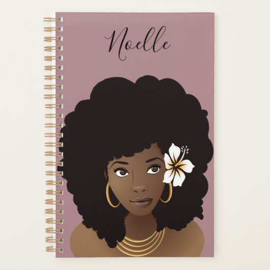 Schwarze Frau, sie glaubte, sie könnte das, also t Planer (Vorderseite)