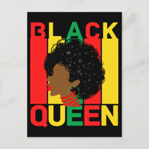 Schwarze Frauen Afrikanische Melanin-Frauen Postkarte