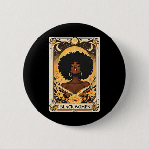 Schwarze Frauen Afro Haar Schwarze Geschichte Mona Button