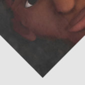 Schwarze Frauen-Aufpassen Seidenpapier (Ausschnitt)