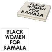 SCHWARZE FRAUEN FÜR KAMALA GUMMISTEMPEL (Stempel)