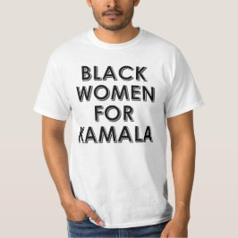 SCHWARZE FRAUEN FÜR KAMALA T-Shirt