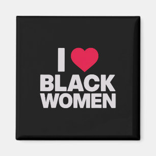 Schwarze Frauen Geschenk Herz Schwarze Frauen Schw Magnet