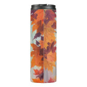 Schwarze Frauen Hexen Herbstlaube Kunst Thermosbecher (Rückseite)