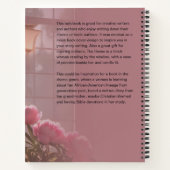 Schwarze Frauen lesen nach Fensterheber Notizblock (Rückseite)