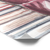 Schwarze Frauen Liebe Mauerlesen Kunst Poster (Ecke)