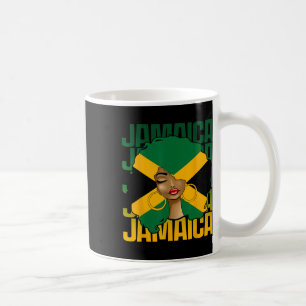 Schwarze Frauen Mädchen glücklich Unabhängigkeitst Kaffeetasse