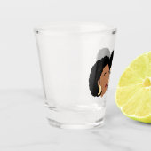 Schwarze Frauen, Schwesternfreunde Schnapsglas (Links)