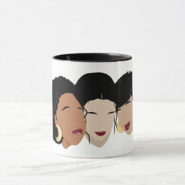 Schwarze Frauen, Schwesternfreunde Tasse
