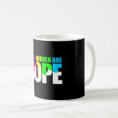 Schwarze Frauen sind dope Black Pride History Kaffeetasse (VorderseiteRechts)