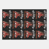 Schwarze Frauen Weihnachts-Melanin-Schwestern Geschenkpapier Set (Vorderseite 2)