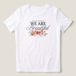 Schwarze Frauen Wir sind schön Frühlingsshirt Tri-Blend Shirt