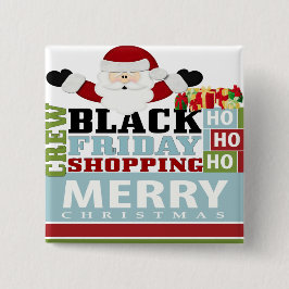 Schwarze Freitag-EinkaufsCrew Button