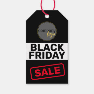 SCHWARZE FREITAG-VERKAUF ERMÄSSIGUNG LOGO PRICE TA GESCHENKANHÄNGER