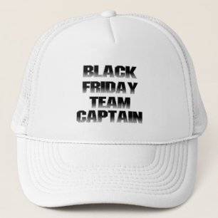 SCHWARZE FREITAGENTEAMKAPATATION TRUCKERKAPPE