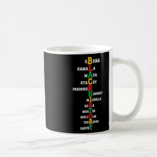 Schwarze Führer des Monats der Schwarzen Geschicht Kaffeetasse