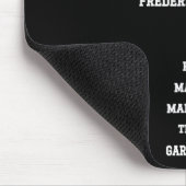 Schwarze Führer des Monats der Schwarzen Geschicht Mousepad (Ecke)