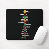 Schwarze Führer des Monats der Schwarzen Geschicht Mousepad (Mit Mouse)