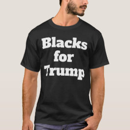 Schwarze für Trump T-Shirt