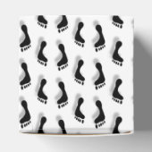 Schwarze Füße Geschenkschachtel (Oben)