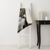 Schwarze, gelbe und graue Python Sherpadecke (Beispiel)