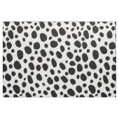 Schwarze Geparden-Flecken Nahtloses Muster Stoff (Yard (91,4 cm))